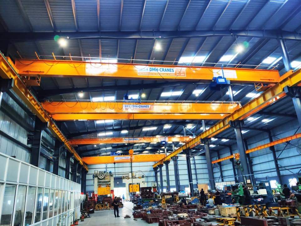 EOT (Electric Overhead Travelling) Crane Manufacturers and Suppliers in Pune, Chakan | DMH Cranes